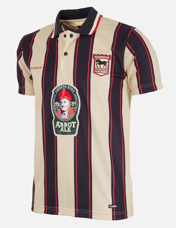 IPSWICH TOWN FC 1997/1998 Retrò football shirt Reissue - COPA