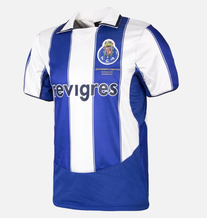 FC PORTO 2004 CL Final Retrò football shirt Reissue - COPA
