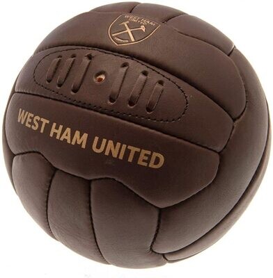 WEST HAM UNITED FC RETRO BALL