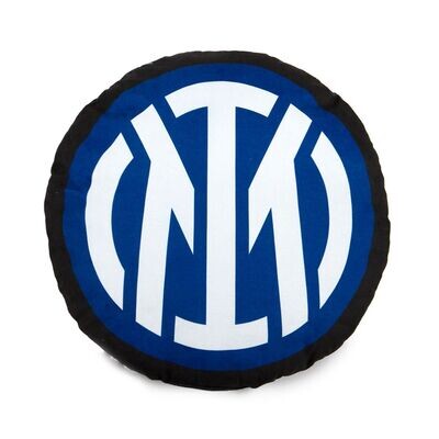 INTER FC shaped logo cushion