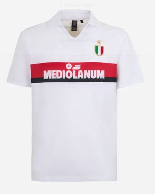 AC MILAN 88/89 Away Retro Football shirt - COPA