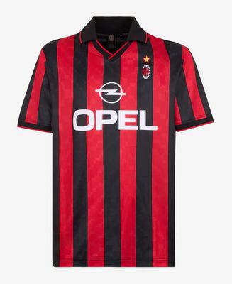 AC MILAN 1995/1996 Home Retro Football Shirt - COPA