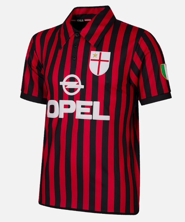 AC MILAN 2000 Centenario Retrò Football Shirt - COPA