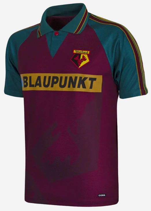 WATFORF FC 1995/1996 Aay Retro Football shirt - COPA