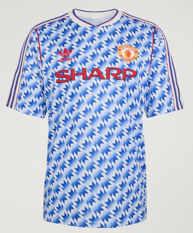 MANCHESTER UNITED FC 90 Away Reissue - ADIDAS