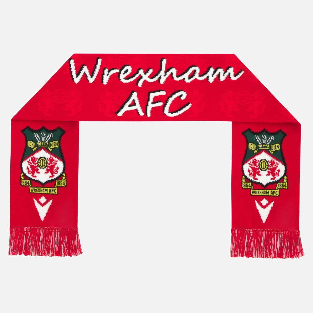 WREXHAM afc fan scarf - MACRON