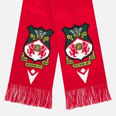 WREXHAM afc fan scarf - MACRON