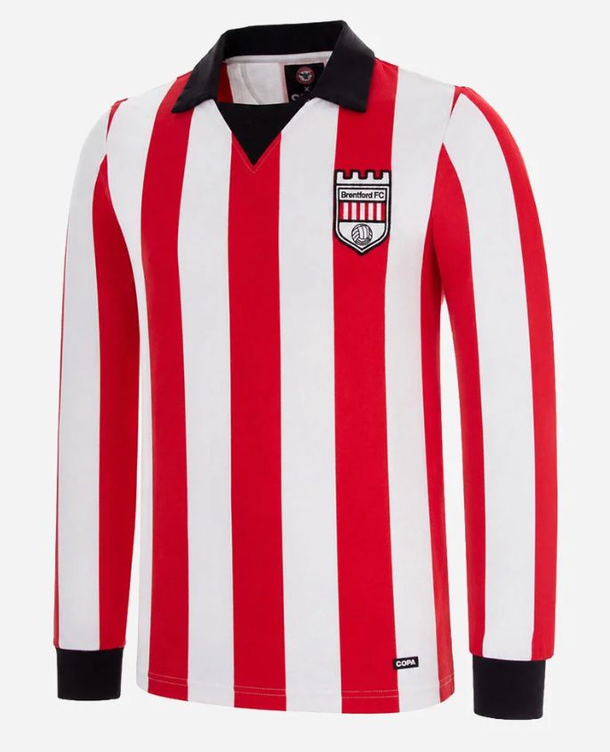 BRENTFORD FC 74/75 Retrò Football shirt - COPA