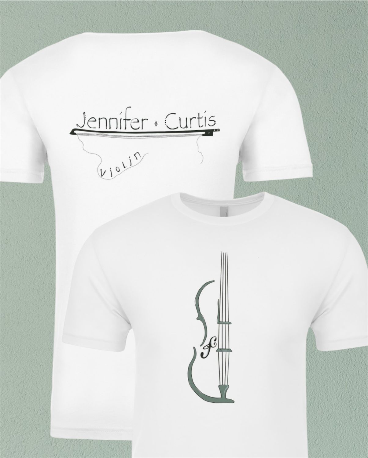 Men&#39;s Violin &amp; Bow T-Shirt
