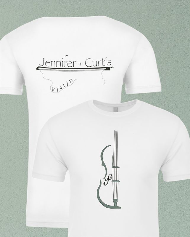 Men&#39;s Violin &amp; Bow T-Shirt