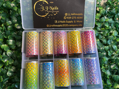 Mermaid foils
