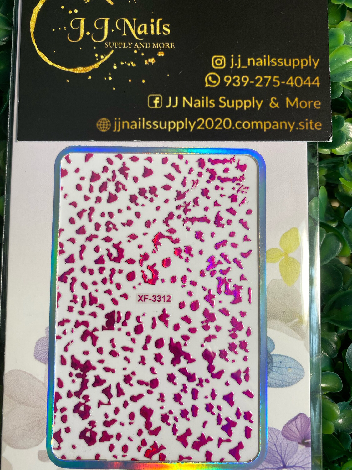 Stickers manchitas fushia