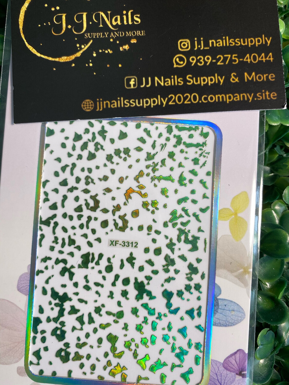 Stickers manchitas verdes