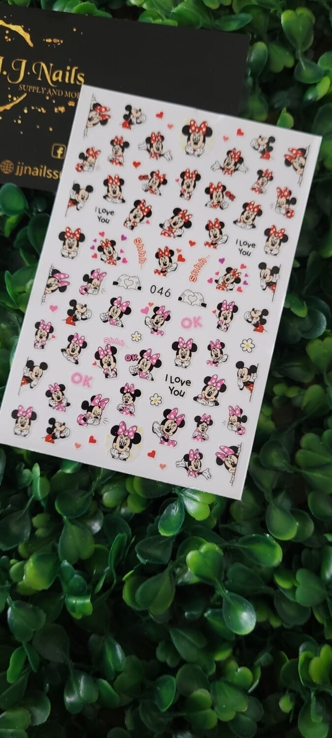 Stickers Minnie #046