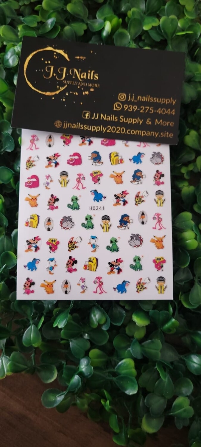 Stickers Mix Characters #241