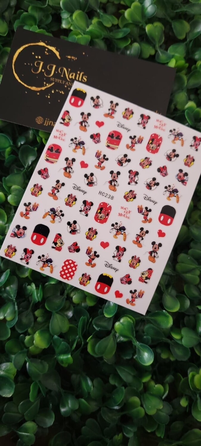 Stickers Mickey &amp; Minnie #238