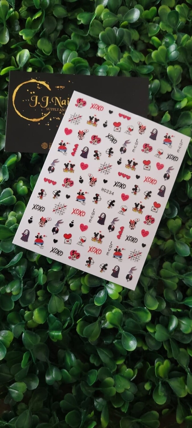 Stickers Mix Characters #234