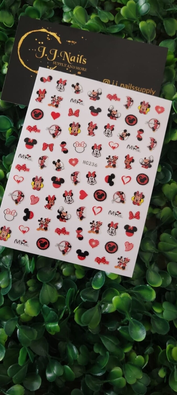 Stickers Mickey &amp; Minnie #236