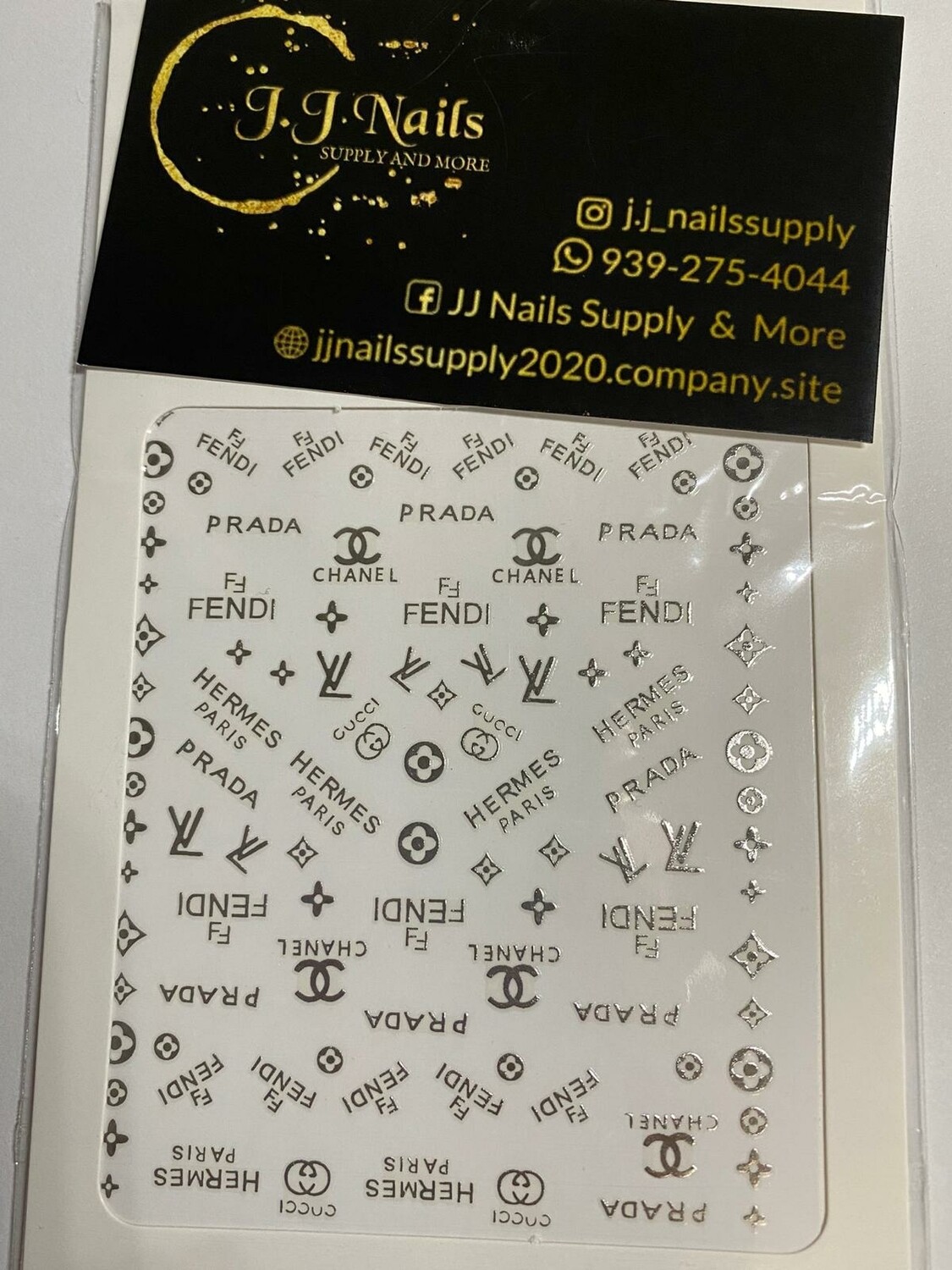 Stickers Marcas Silver