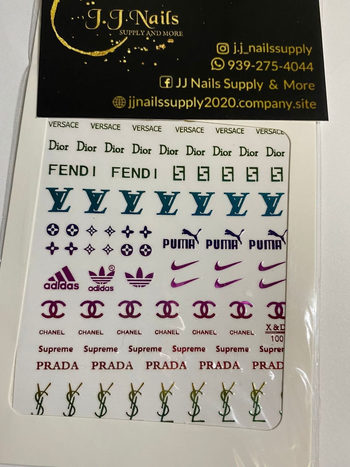 Stickers Marcas Multicolor #100