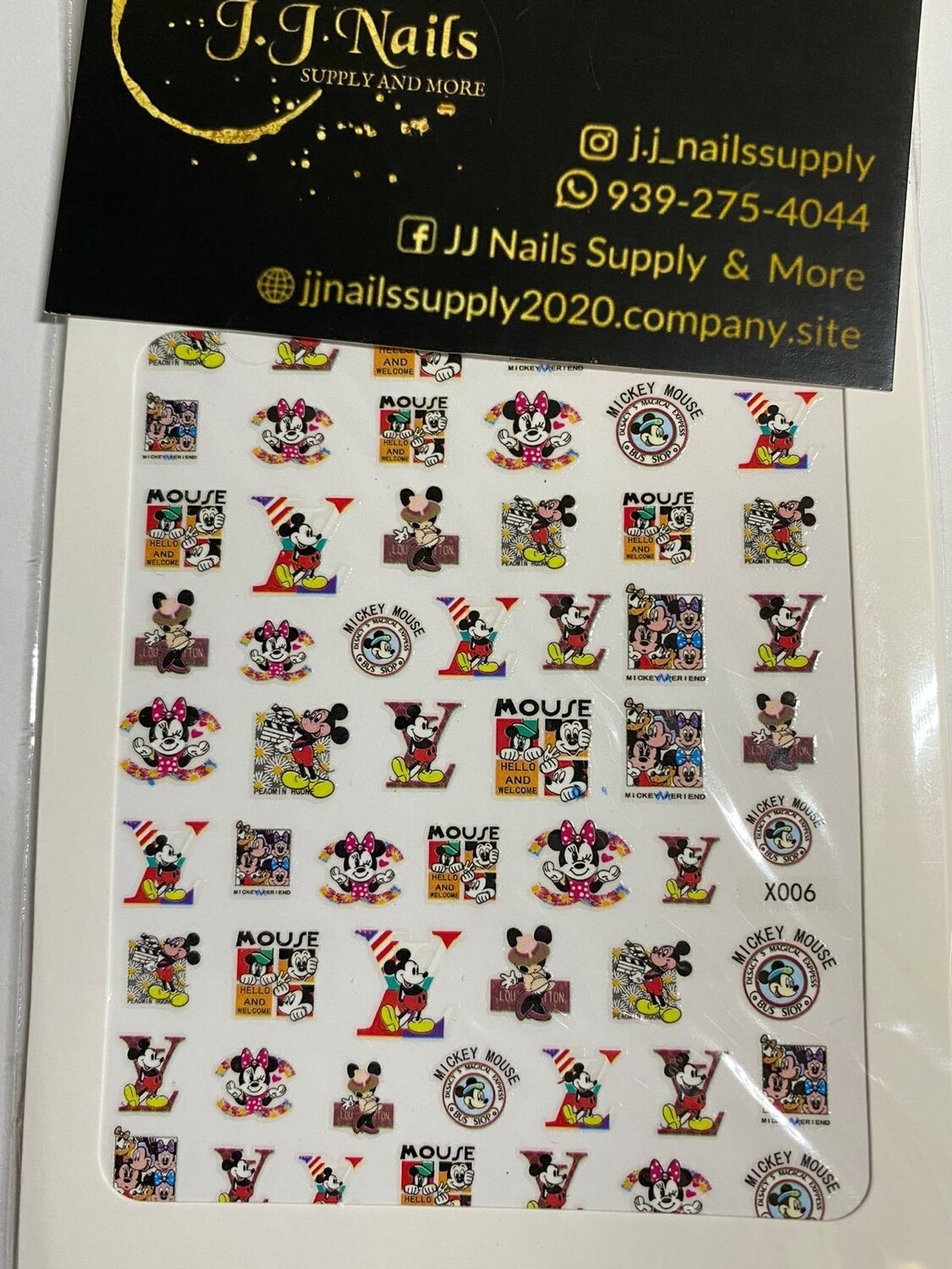 Stickers Mickey LV #006