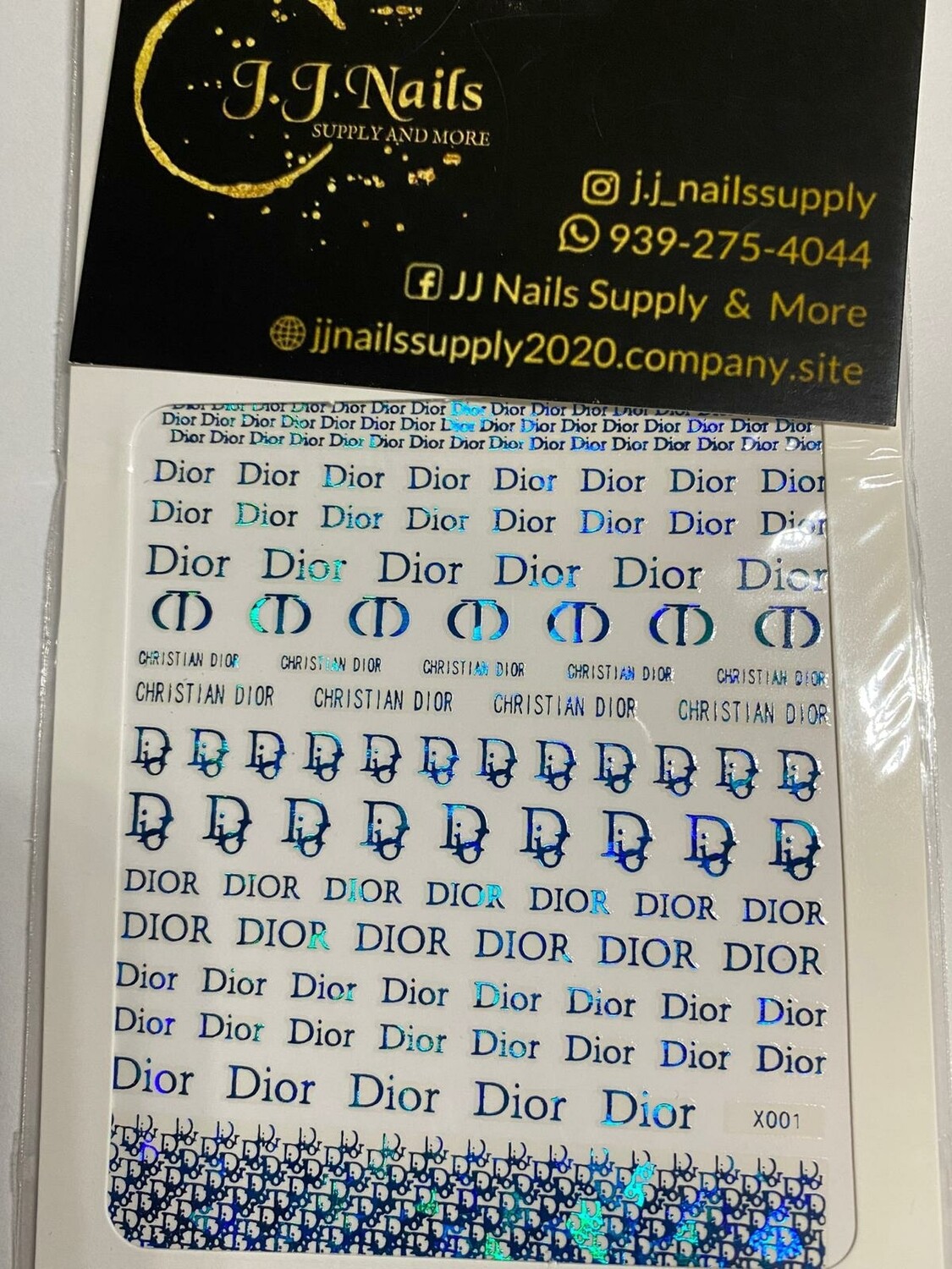 Stickers Dior #001