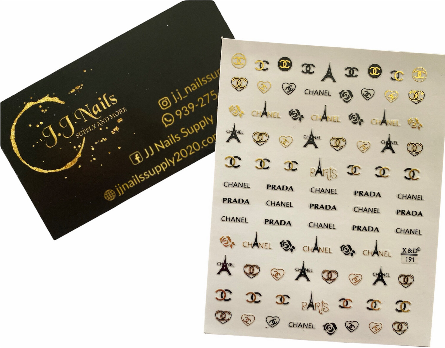 Stickers Chanel paris