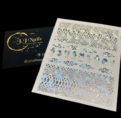 Stickers Calavera (silver)