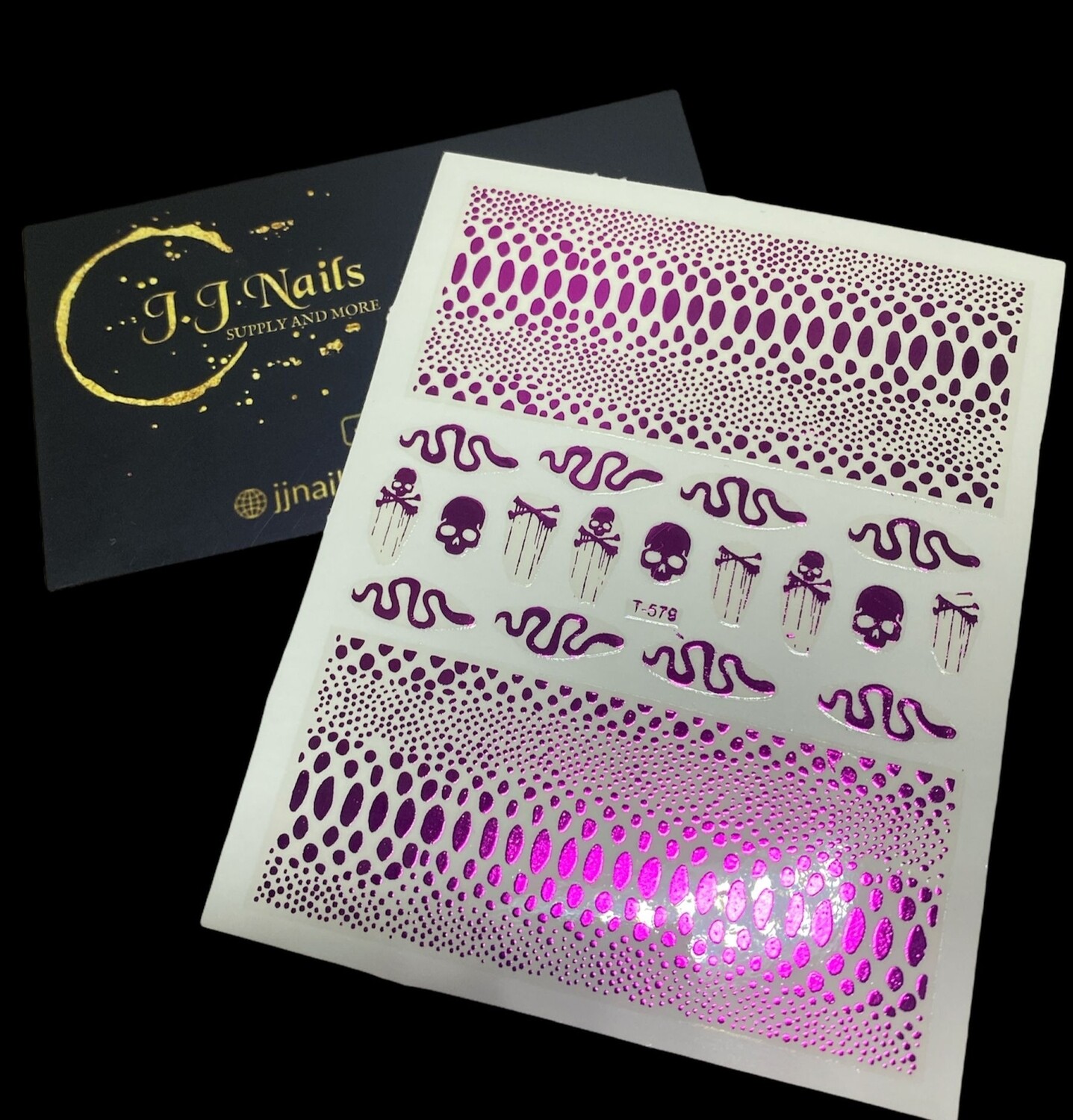 Stickers Calavera (fushia)
