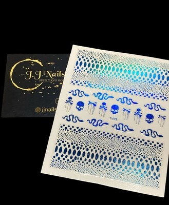 Stickers Calavera (blue)