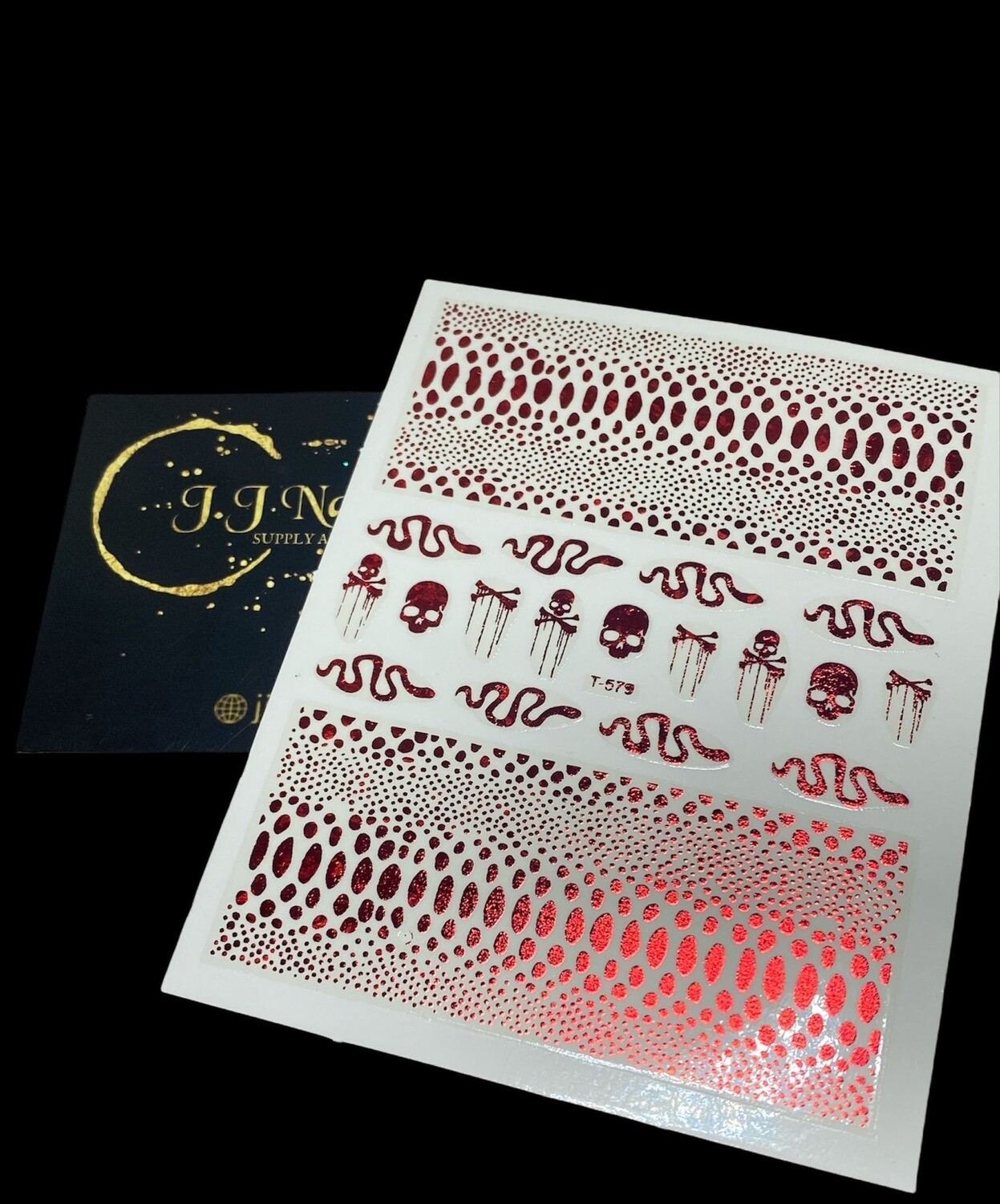 Stickers Calavera (red)