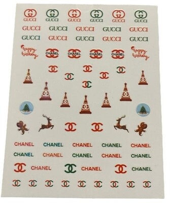Stickers Marcas Navidad #2