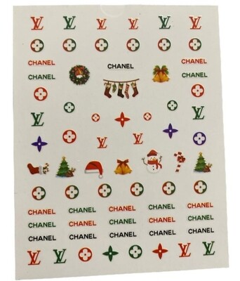 Stickers Marcas Navidad #3
