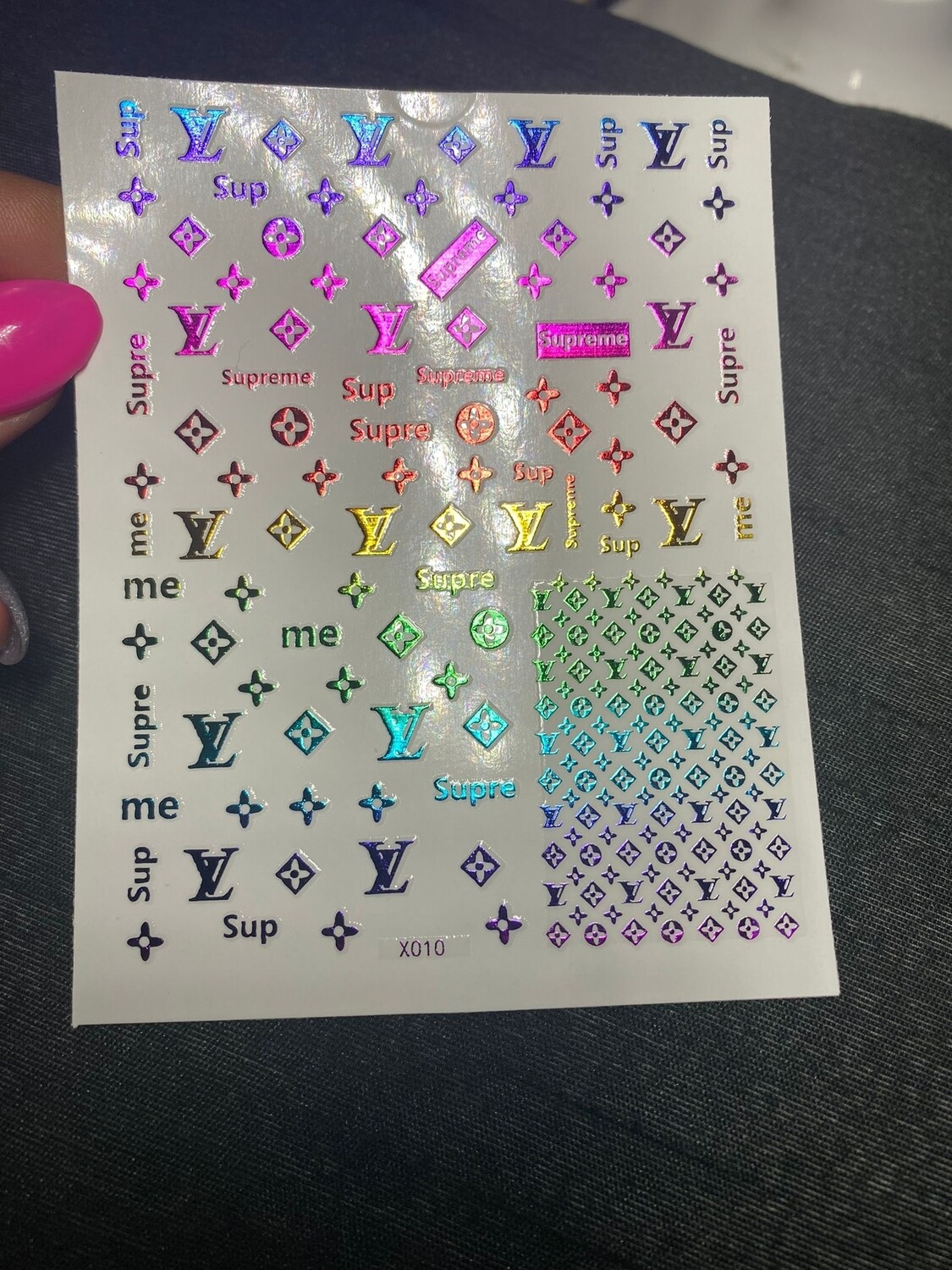Stickers Marcas Multicolor #010