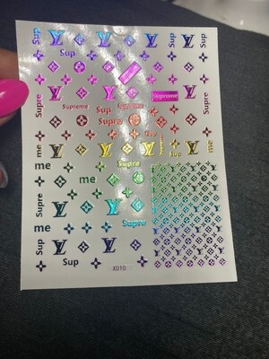 Stickers Marcas Multicolor #010