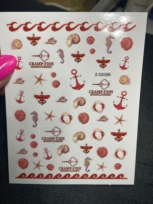 Stickers Cramp Fish #5580