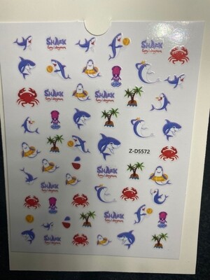 Stickers Shark #5572