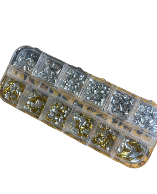 Accesories Gold &amp; Silver 12 pcs