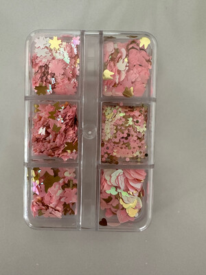 Pink &amp; Gold Decorations