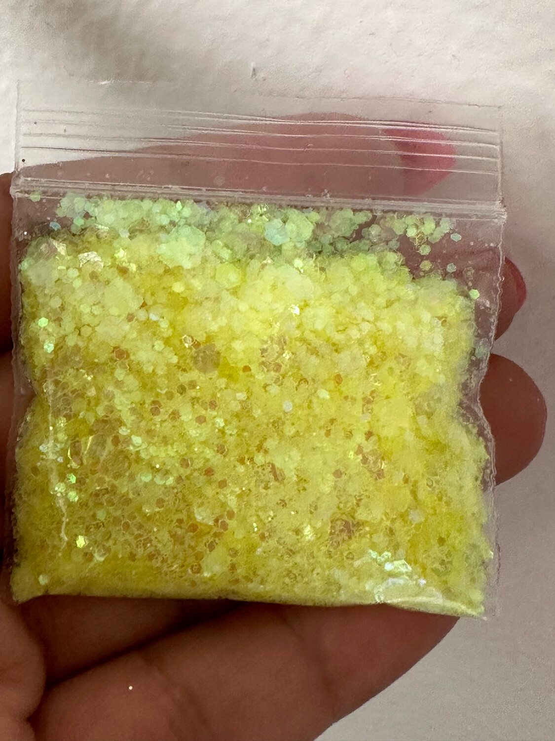 Glitter mix yellow