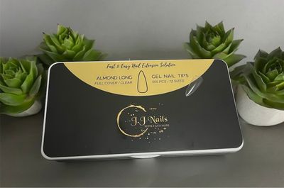 Almond Long Gel Tips 600 pcs