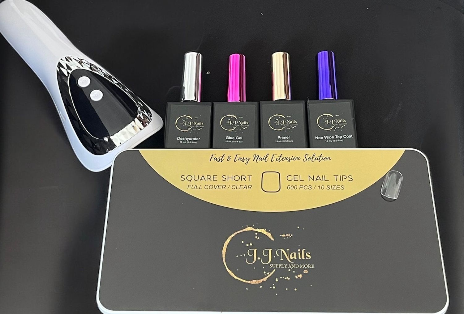 Kit de Gel Tips Square Short