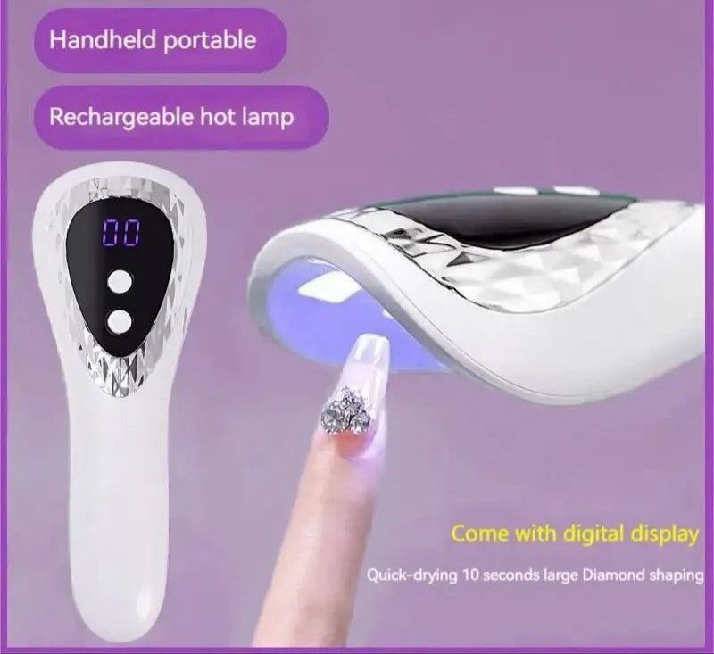 Mini Lampara UV/LED Recargable