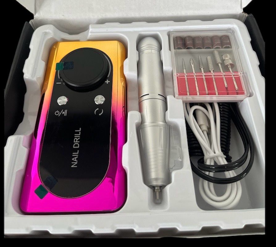 Maquina Para Uñas 45,000rpm Multicolor