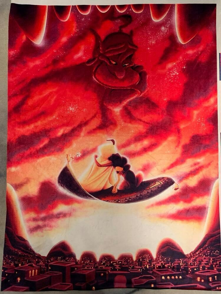 Minky Aladin et jasmine