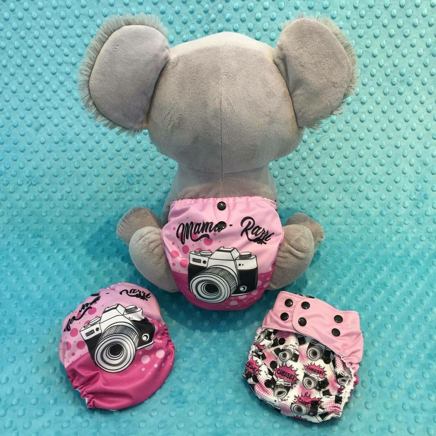 Couche Lavable Mama-Razzi photographe