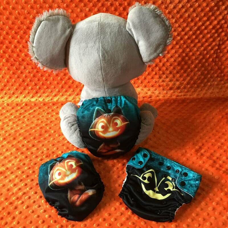 Couche Lavable Renard D&#39;Halloween