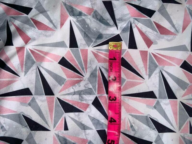 Double Brush Poly Triangle Morceau de 60x34
