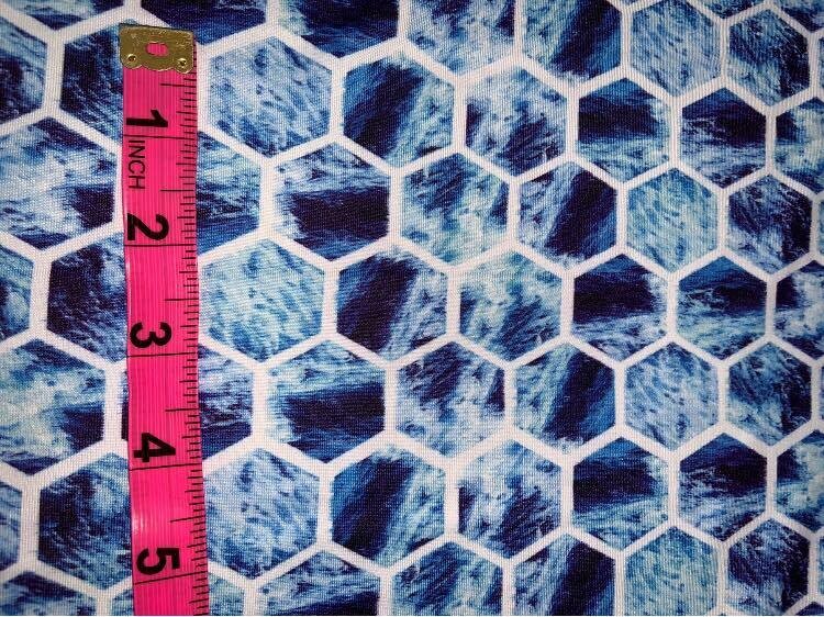 Double Brush Poly Hexagone