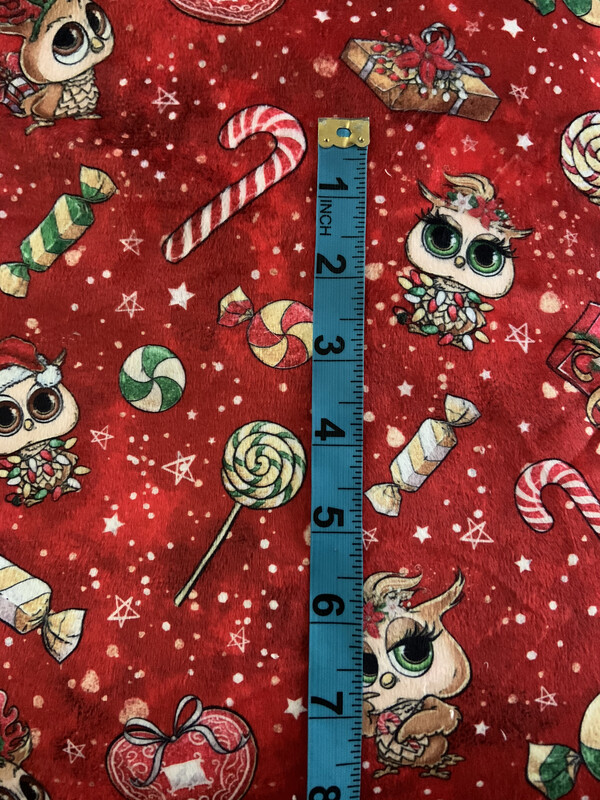 Minky Hibou Noël